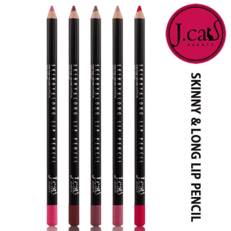 J.Cat Beauty Skinny & Long Lip Pencil - ELECTRIC CRIMSON (SL104)