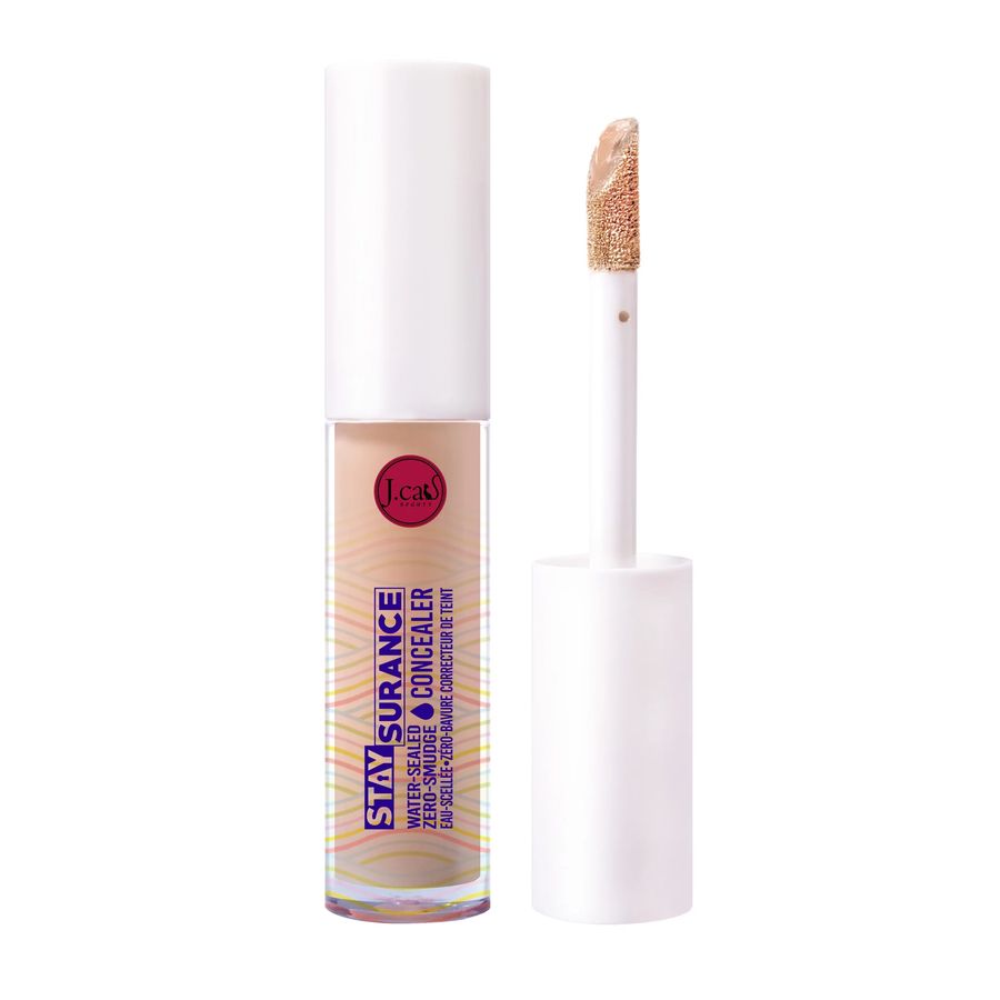 J.Cat Beauty Staysurance Water-Sealed, Zero-Smudge Concealer, Soft Tan (SHC109)