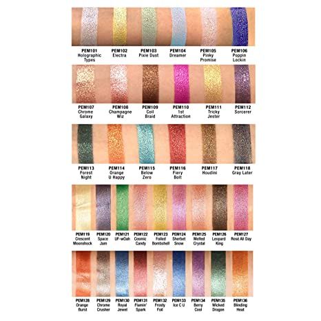 J.CAT Pris Metal Chrome Eye Mousse, Electra (PEM102)