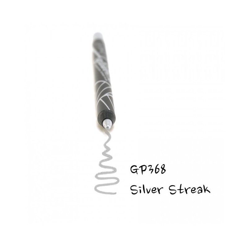 L.A. Girl Glide Gel Eyeliner Pencil, Silver Streak 368