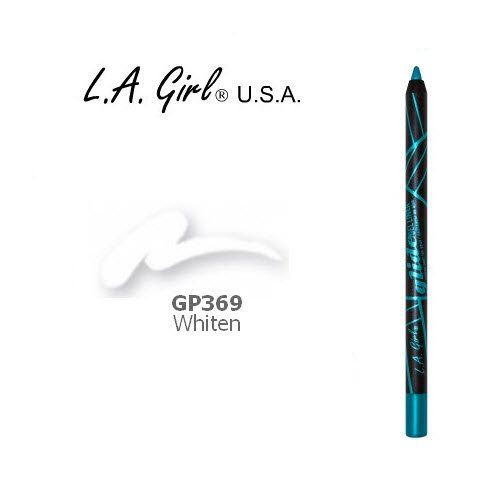 L.A. Girl Glide Gel Eyeliner Pencil, Whiten 369