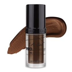 L.A. Girl PRO.Coverage HD Long Wear Illuminating Foundation, Dark Chocolate - 656