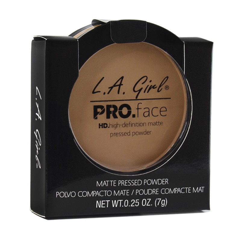 L.A. GIRL PRO Face Powder – Classic Tan, Mattierendes Puder Für Einen Ebenmäßigen Teint