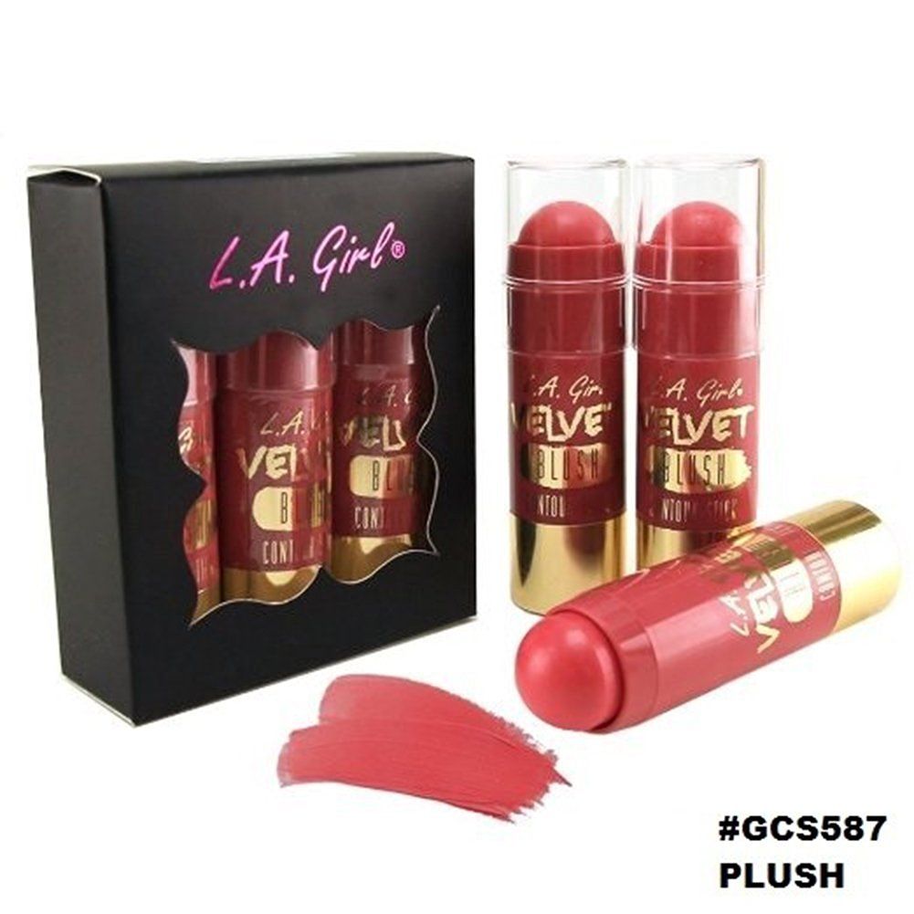 L.A. Girl Velvet Bronzer Contour Stick, 587 Plush