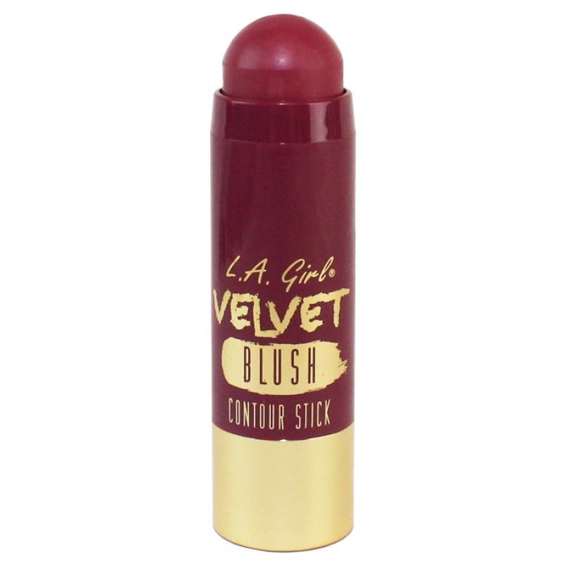 L.A. Girl Velvet Bronzer Contour Stick, 593 Crushed Berry