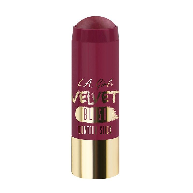 L.A. Girl Velvet Bronzer Contour Stick, 593 Crushed Berry