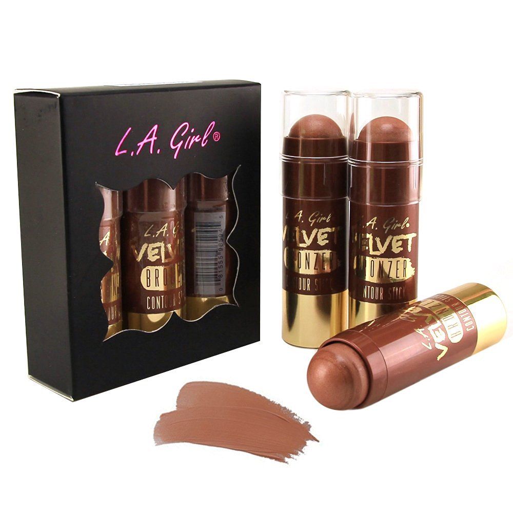 L.A. Girl Velvet Bronzer Contour Stick, 594 Brazen 