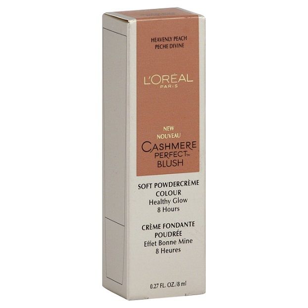 L'Oreal Cashmere Perfect Blush, Heavenly Peach - 0.27oz / 8ml