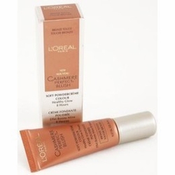 L'oreal Cashmere Perfect Creme Blush - Caressing Coral