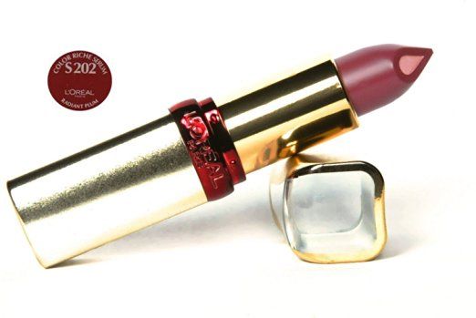 L'Oreal Colour Riche Anti-Ageing Serum Lipstick - Radiant Plum S202