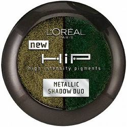 L'Oreal HiP Studio Secrets Professional Metallic Shadow Duo, Gunmetal 306