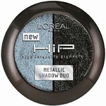 L'Oreal HiP Studio Secrets Professional Metallic Shadow Duo, Magnetic 206
