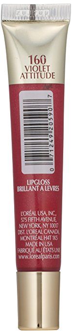 L'OREAL Color Riche Le Lip Gloss - Violet Attitude 160