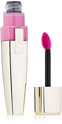 L'OREAL Colour Riche Caresse Wet Shine Stain, 191 Stubborn Plum