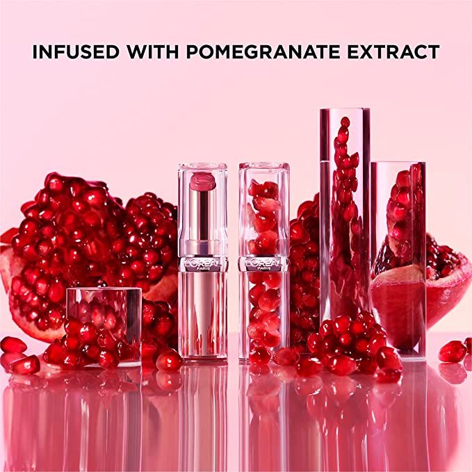 L'Oreal Paris Glow Paradise Balm-in-Lipstick with Pomegranate Extract - Luminous Coral 170