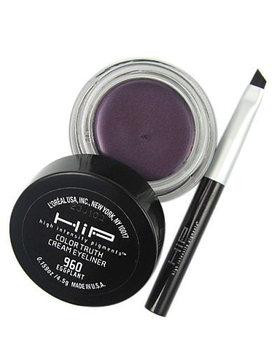 L'OREAL HiP Studio Secrets Professional Color Truth Cream Eyeliner,  Eggplant 960