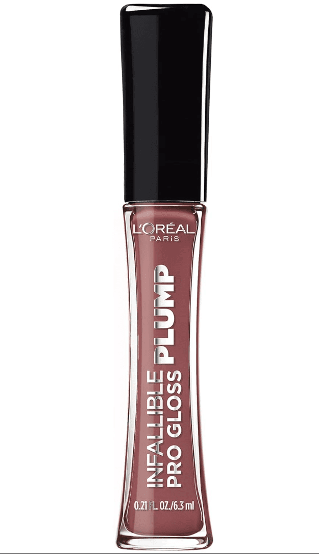 L'OREAL Paris Infallible Pro Gloss Plump Lip Gloss, Radiant Mauve (604)