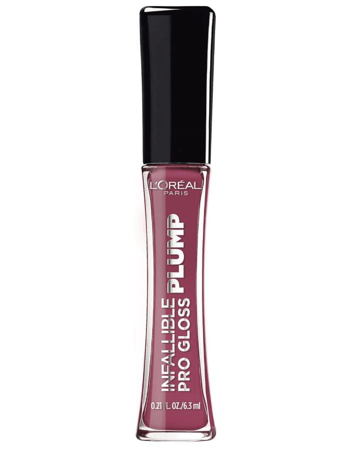 L'OREAL Paris Infallible Pro Gloss Plump Lip Gloss, True Berry (608)