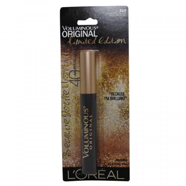  L'OREAL Voluminous Original Mascara, 310 Blackest Black