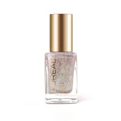 L'OREAL Nail Polish - Silver Sparkle 162