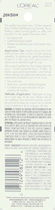 L'OREAL PARIS Pencil Perfect Self-Advancing Eyeliner - Cocoa 135