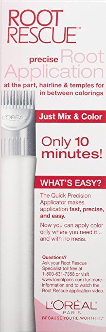  L'OREAL Root Rescue Hair Color, 6A Light Ash Brown 