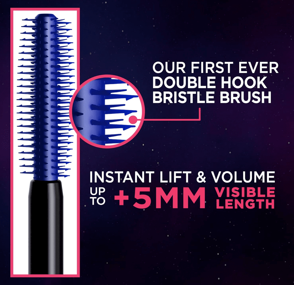 L'OREAL Paris Telescopic Lift Mascara, Lengthening and Volumizing, Stellar Blue (994)