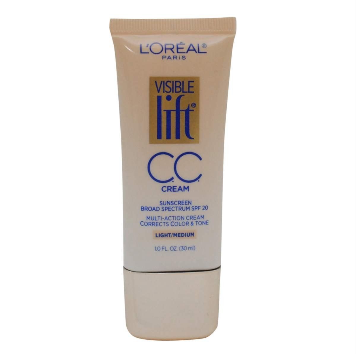 L'Oreal Visible Lift Cc Cream,  SPF 20, 180 Light/Medium