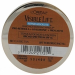 L'OREAL Paris Visible Lift Repair Absolute Makeup, Rapid Age-Reversing, Classic Tan 141, 0.7 oz (20 g)