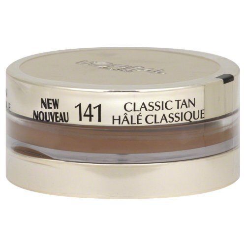 L'OREAL Paris Visible Lift Repair Absolute Makeup, Rapid Age-Reversing, Classic Tan 141, 0.7 oz (20 g)