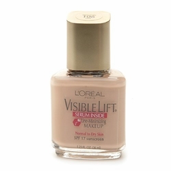 L'Oreal Visible Lift Line Minimizing Makeup SPF 17, Serum Inside, Creamy Natural 106