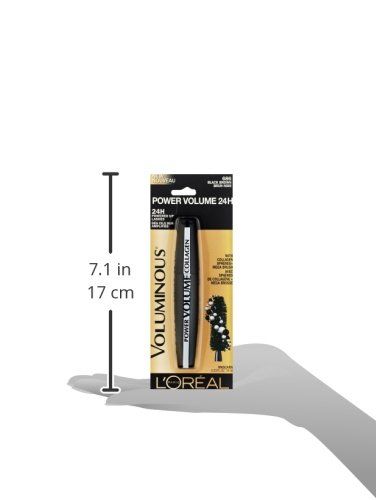 L'Oreal Voluminous Power Volume 24H Mascara, 686 Black Brown
