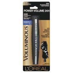 L'Oreal Voluminous Power Volume 24H Mascara, 696 Blackest Black