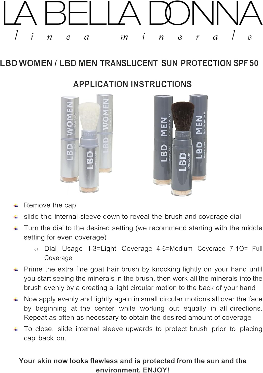 La Bella Donna | Lbd-Women Spf 50 | Non-Nano | Non-Chemical | Reef Safe -  Fair (1)