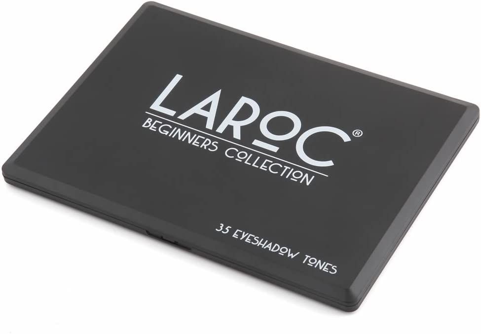 LaRoc Cosmetics Purple & Pink Eyeshadow Palette 35 Colour Peach Fizz