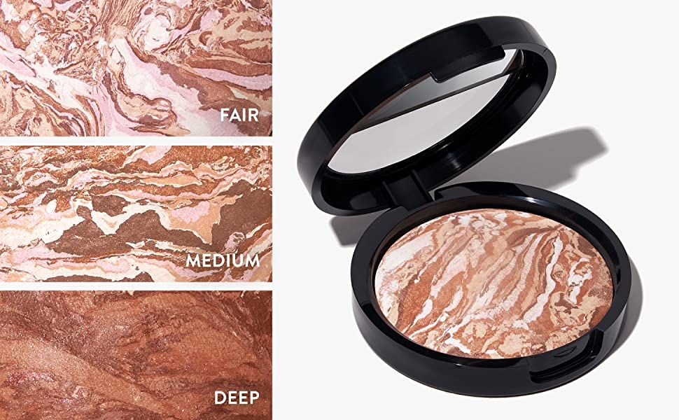 Laura Geller Beauty Baked Bronze-n-Brighten Multipurpose Bronzer - Deep 12