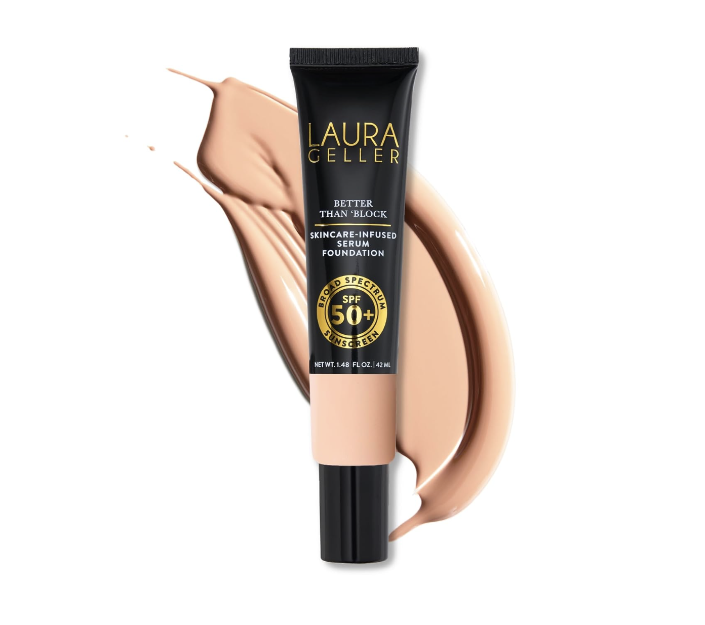 LAURA GELLER Beauty Better Than Block Skincare-Foundation SPF 50+, Fair (01)
