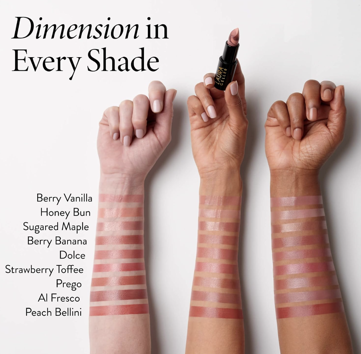 LAURA GELLER Italian Marble Sheer Hydrating Lipstick - Al Fresco [04]