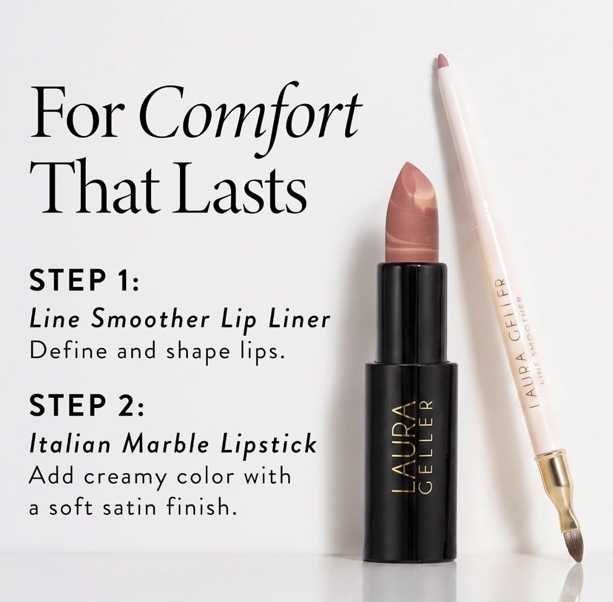 LAURA GELLER Italian Marble Sheer Hydrating Lipstick - Strawberry Toffee [06]
