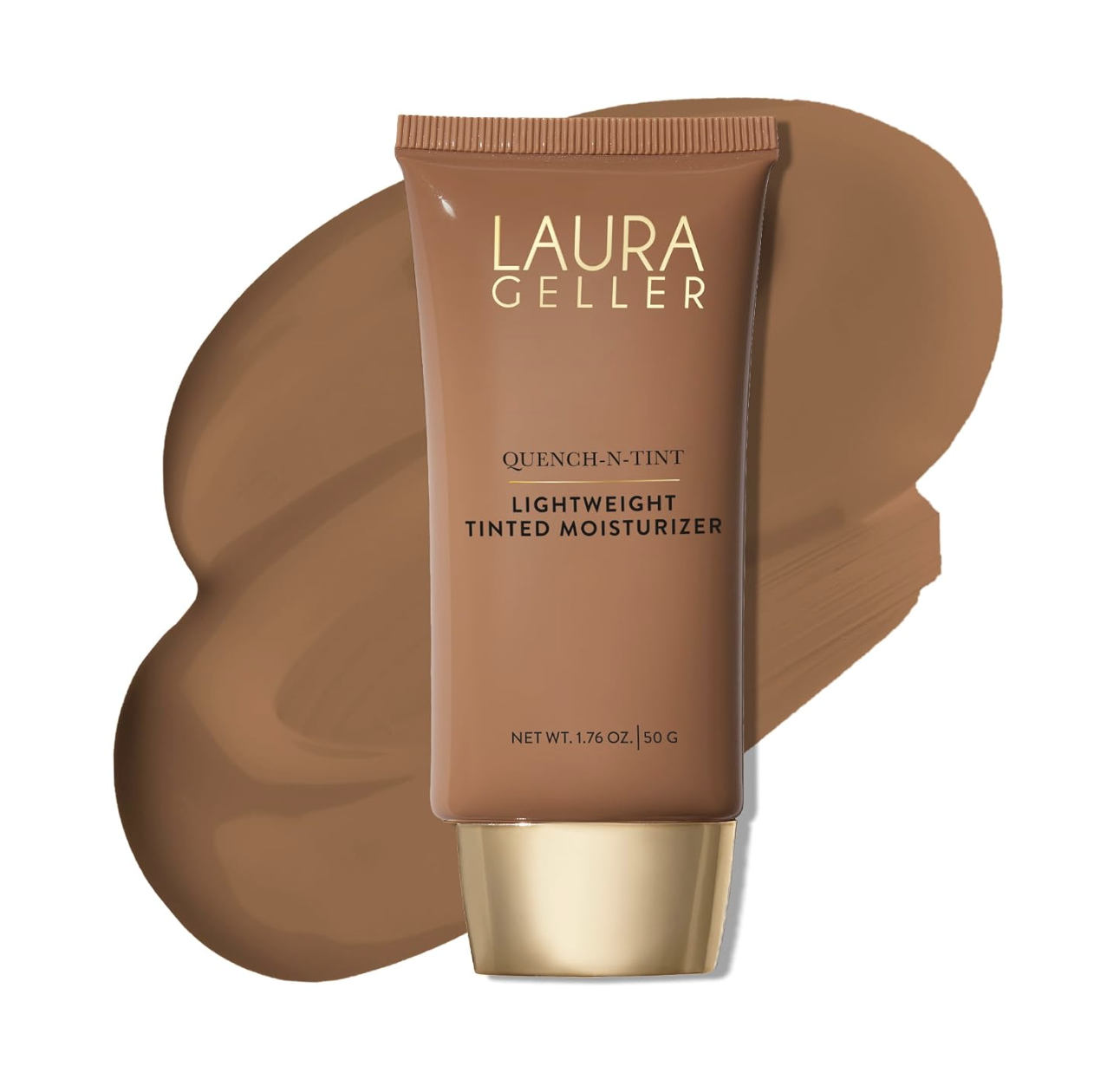 LAURA GELLER Quench-n-Tint Tinted Moisturizer, Hydrating - Deep (06)