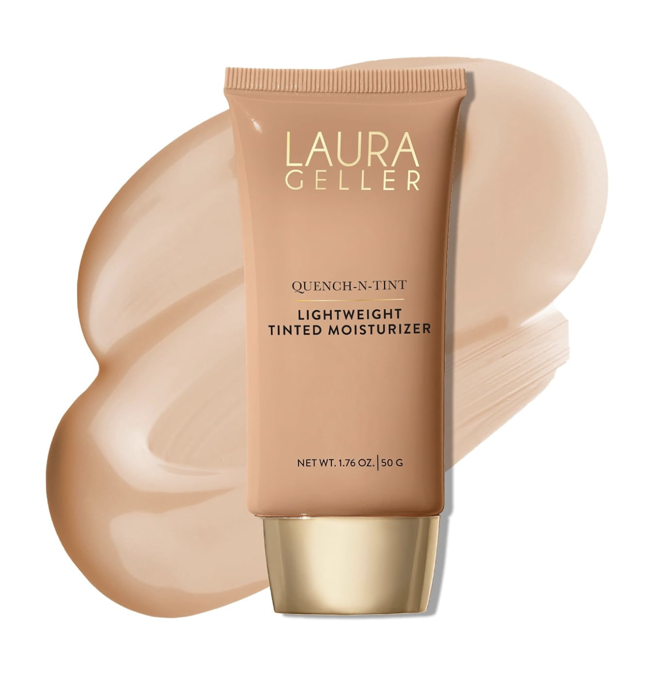 LAURA GELLER Quench-n-Tint Tinted Moisturizer, Hydrating - Light/Medium (02)