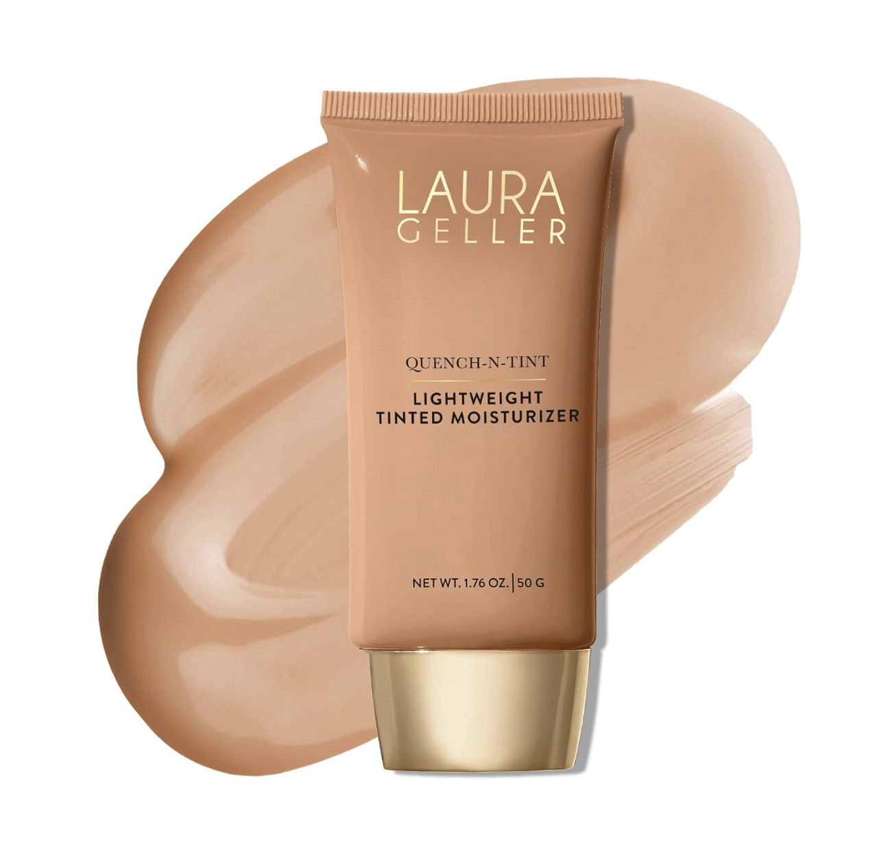 LAURA GELLER Quench-n-Tint Tinted Moisturizer, Hydrating - Medium (04)