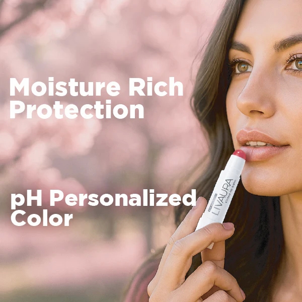 LIVAURA pH Activated Lip Balm - Pink