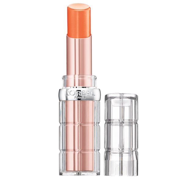 L'OREAL PARIS Colour Riche Plump and Shine Lipstick, Nectarine Plump 101