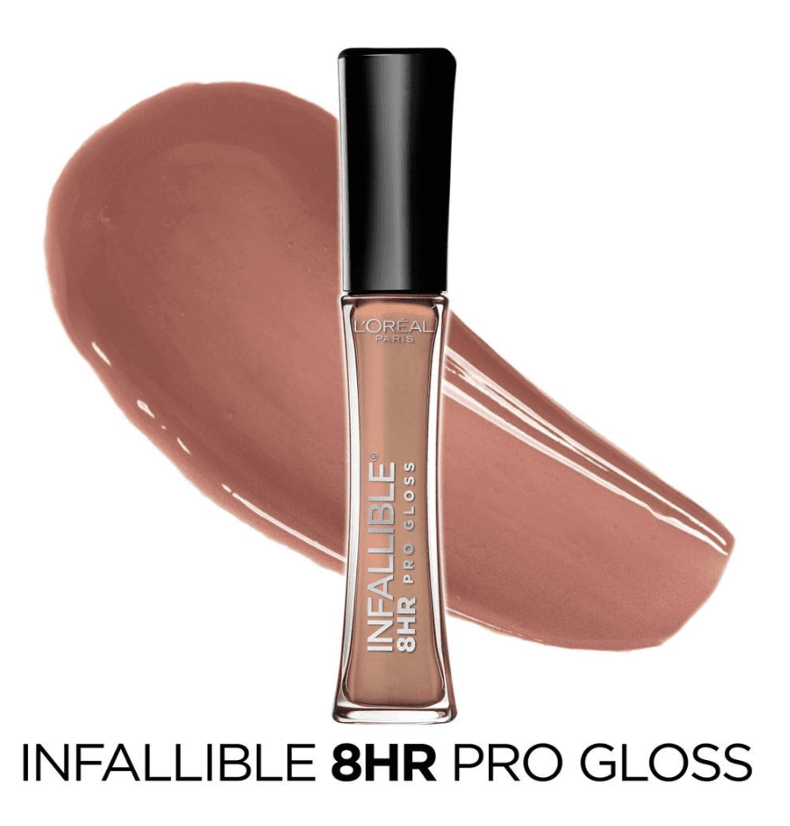 L'Oreal Paris Infallible 8HR Pro Lip Gloss with Hydrating Finish - Coral Sands 405