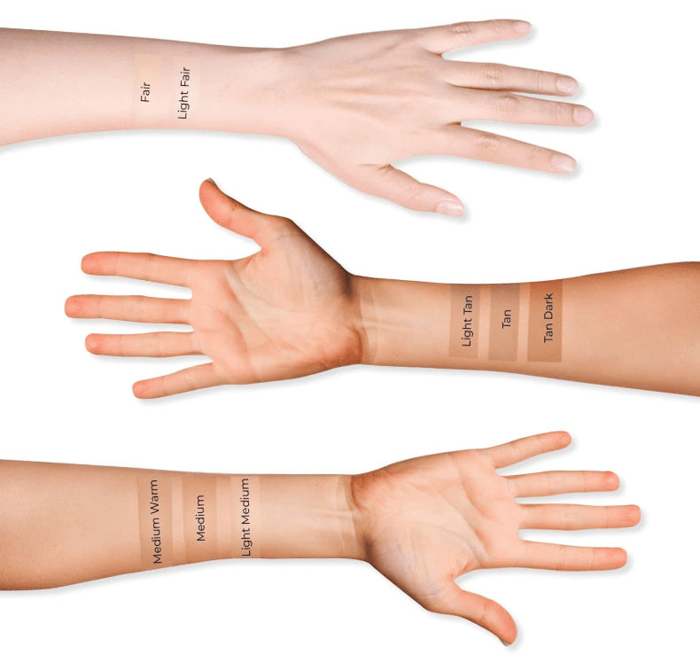 LUMINESS Cosmetics Airbrush Spray Silk Foundation - Tan (100)