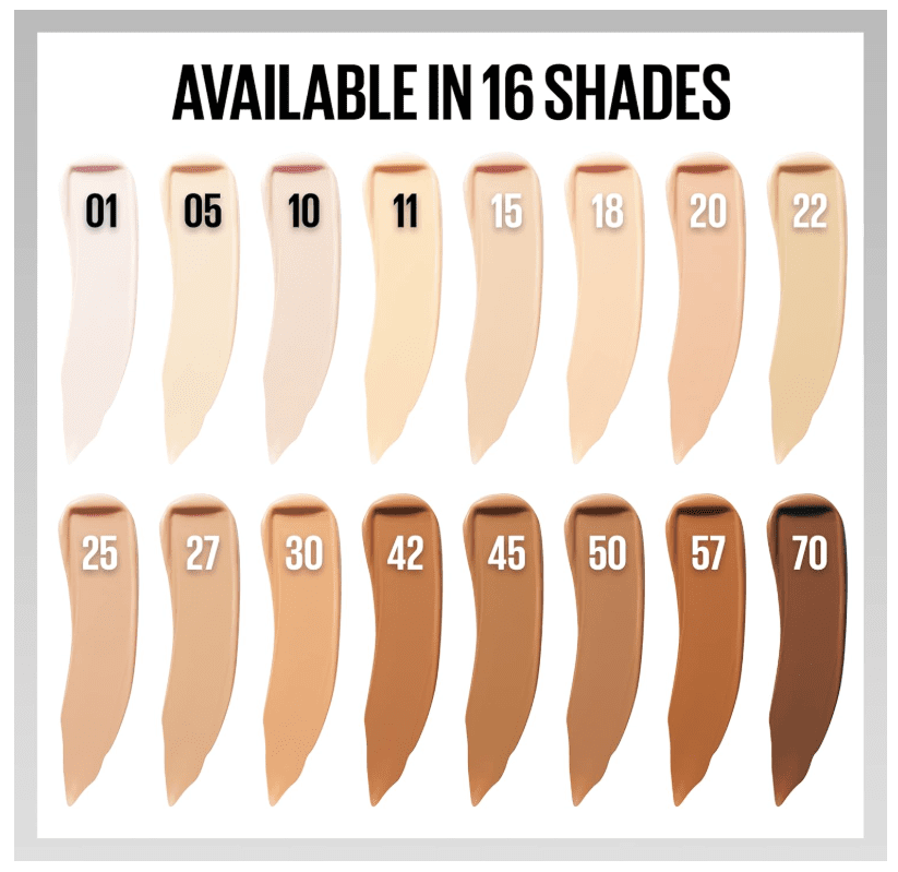 Maybelline SuperStay Longwear Liquid Concealer, Up to 30HR Wear, 20