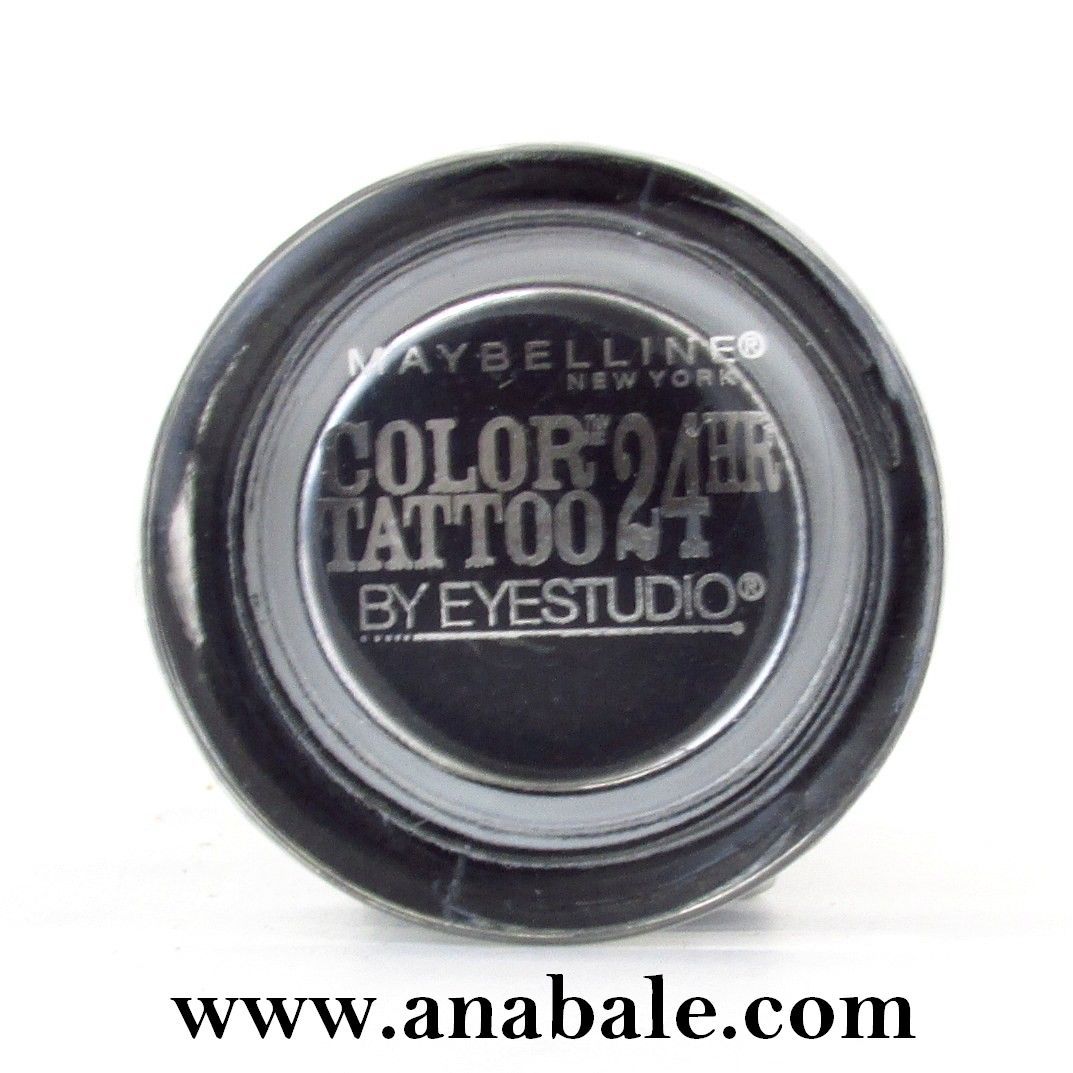 Maybelline  Color Tattoo Metal Eyeshadow, Stroke of Midnight 105