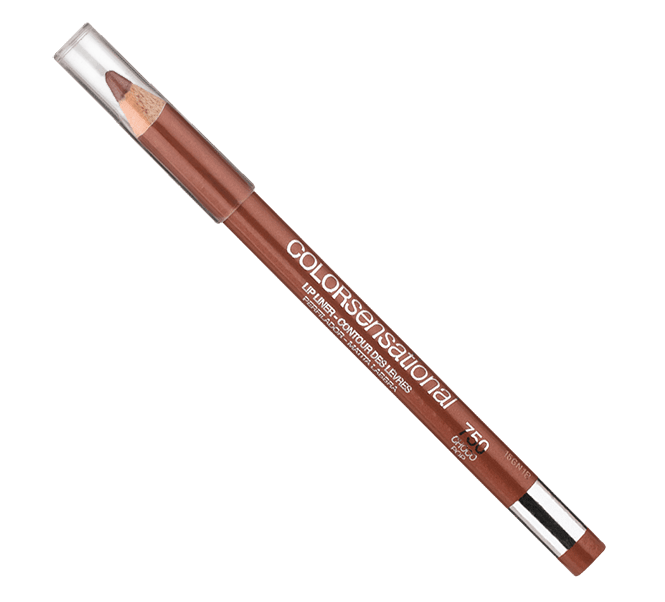 Maybelline Color Sensational Lipliner - Choco Pop / Kräftiges Schokobraun, 2,5 G, Mit Pflegender Formel