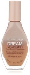 Maybelline Dream Wonder Fluid-Touch Foundation, Medium Buff 80